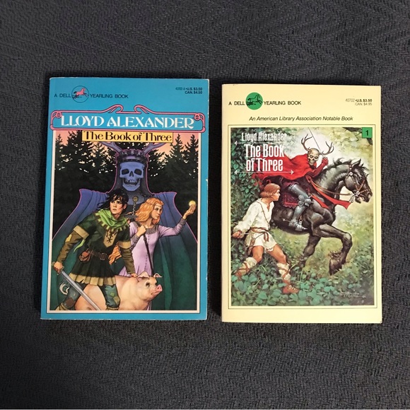 Dell Yearling Other Vintage Lloyd Alexander The Book Of Three Dell